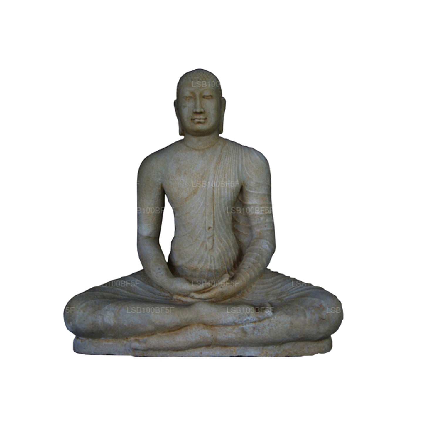 NHRC Seated Buddha Statue - Madirigiriya - Polonnaruwa