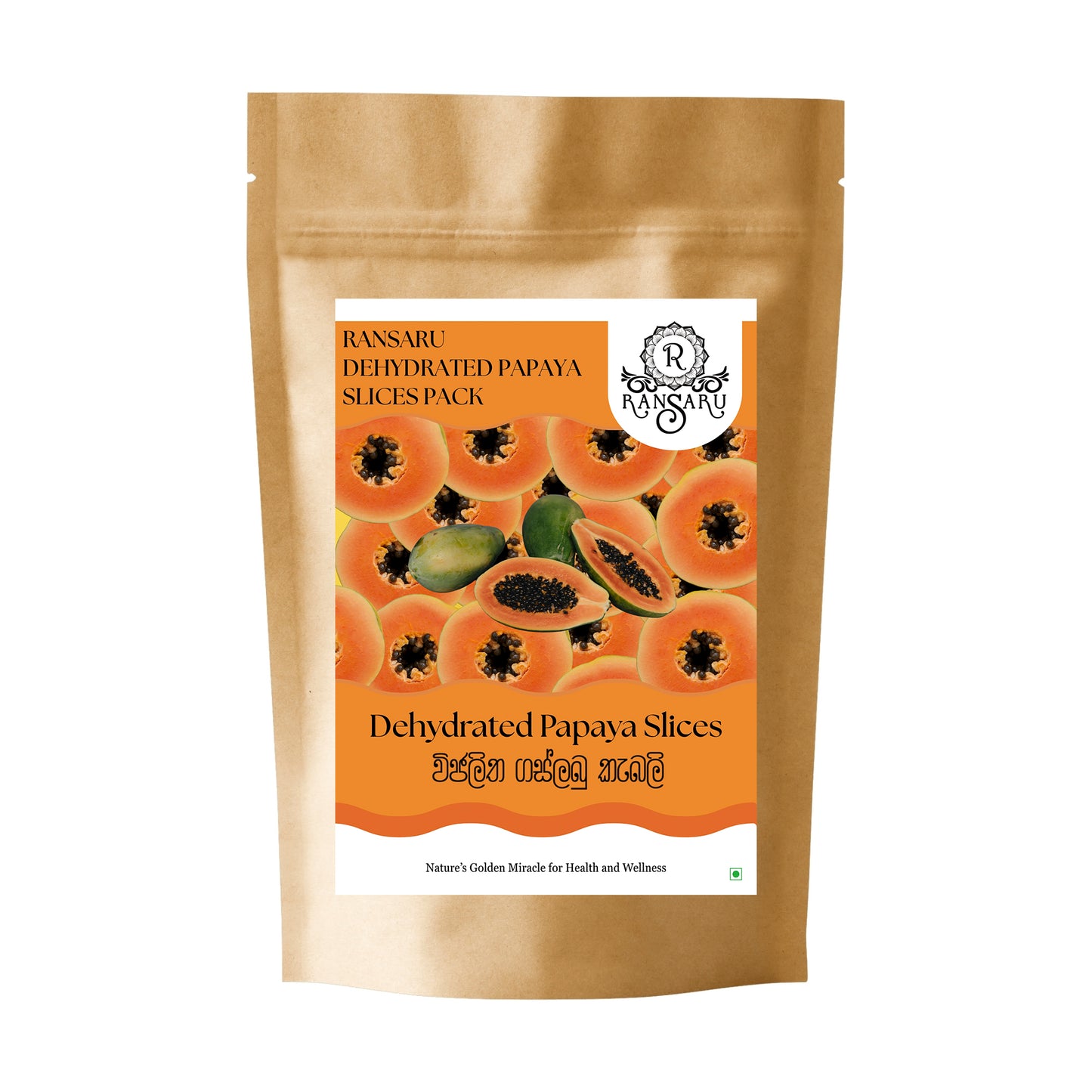 Ransaru Dehydrated Papaya Slices Pack