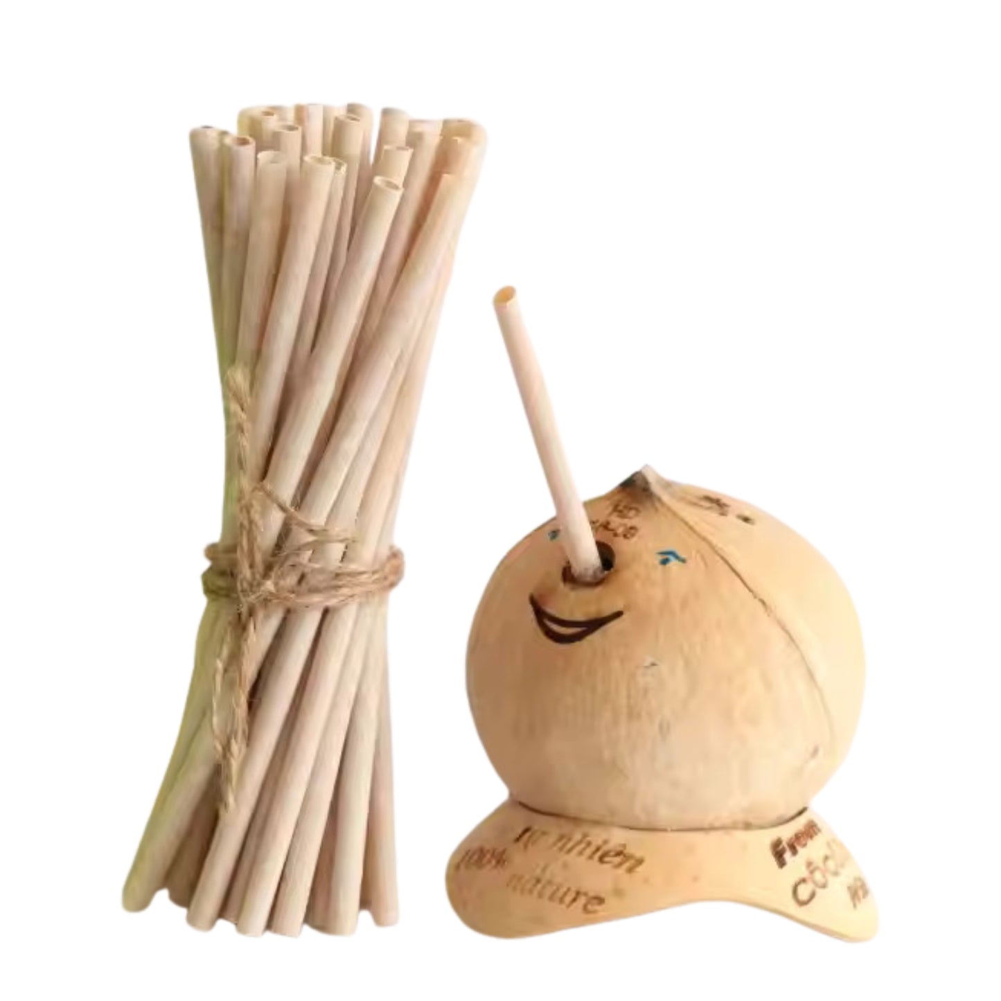 Pajitas de coco Lakpura®