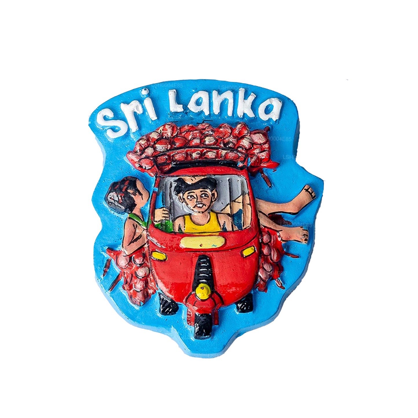 Imán para nevera Luv SL Thambili Man in Tuk
