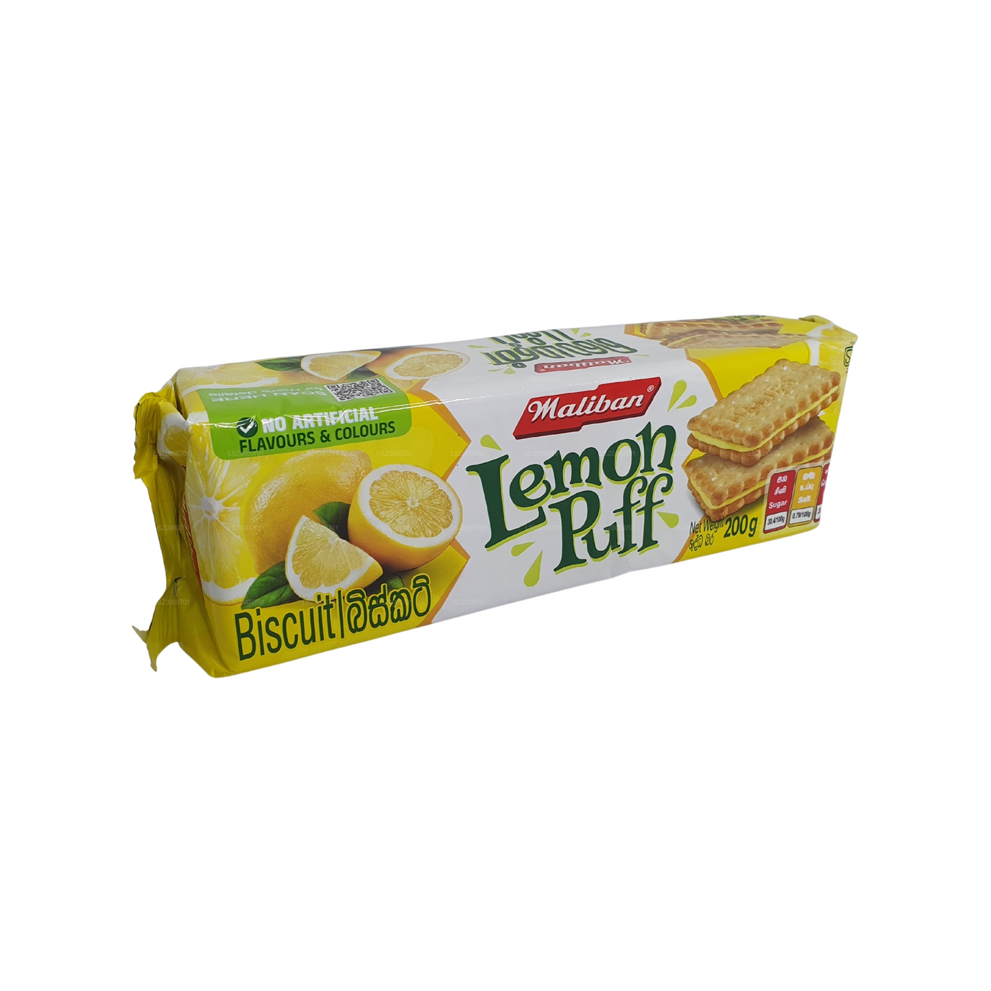 Galletas de hojaldre de limón Maliban (200 g)