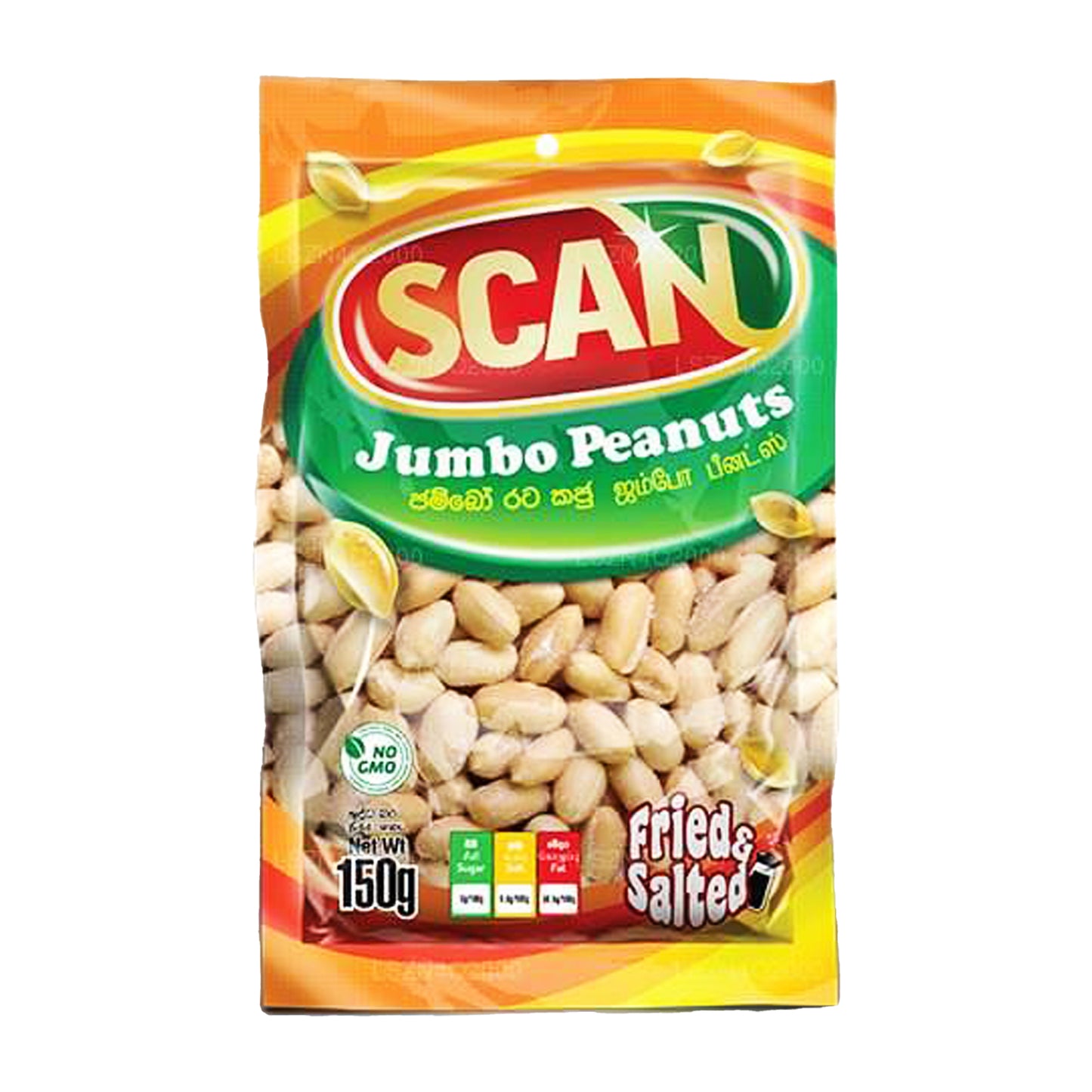 Scan Cacahuetes Jumbo (150 g)