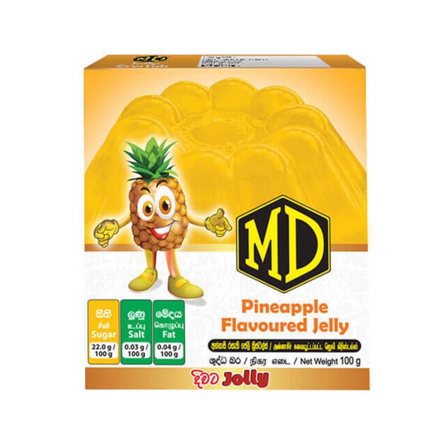 MD Jelly Crystal Piña (100 g)