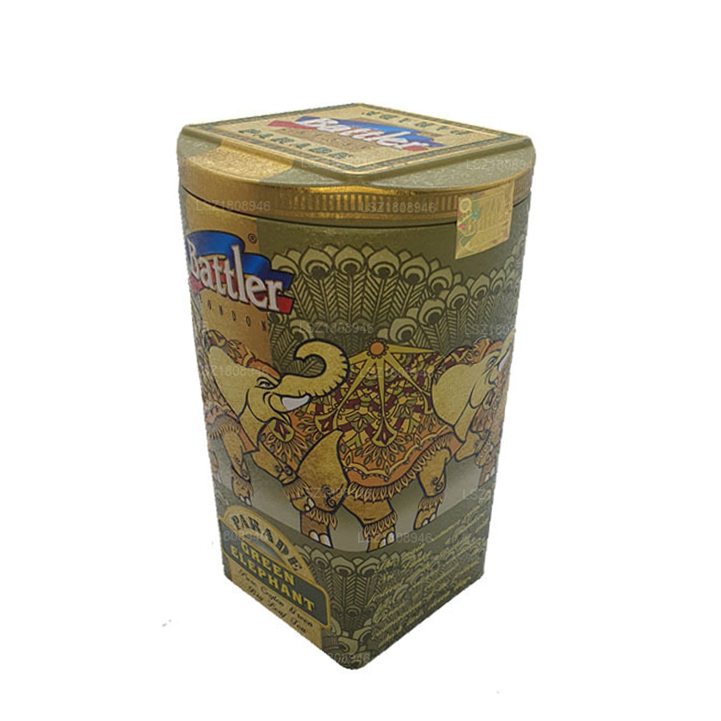 Carrito de lata Battler Parade Green Elephant (100 g)