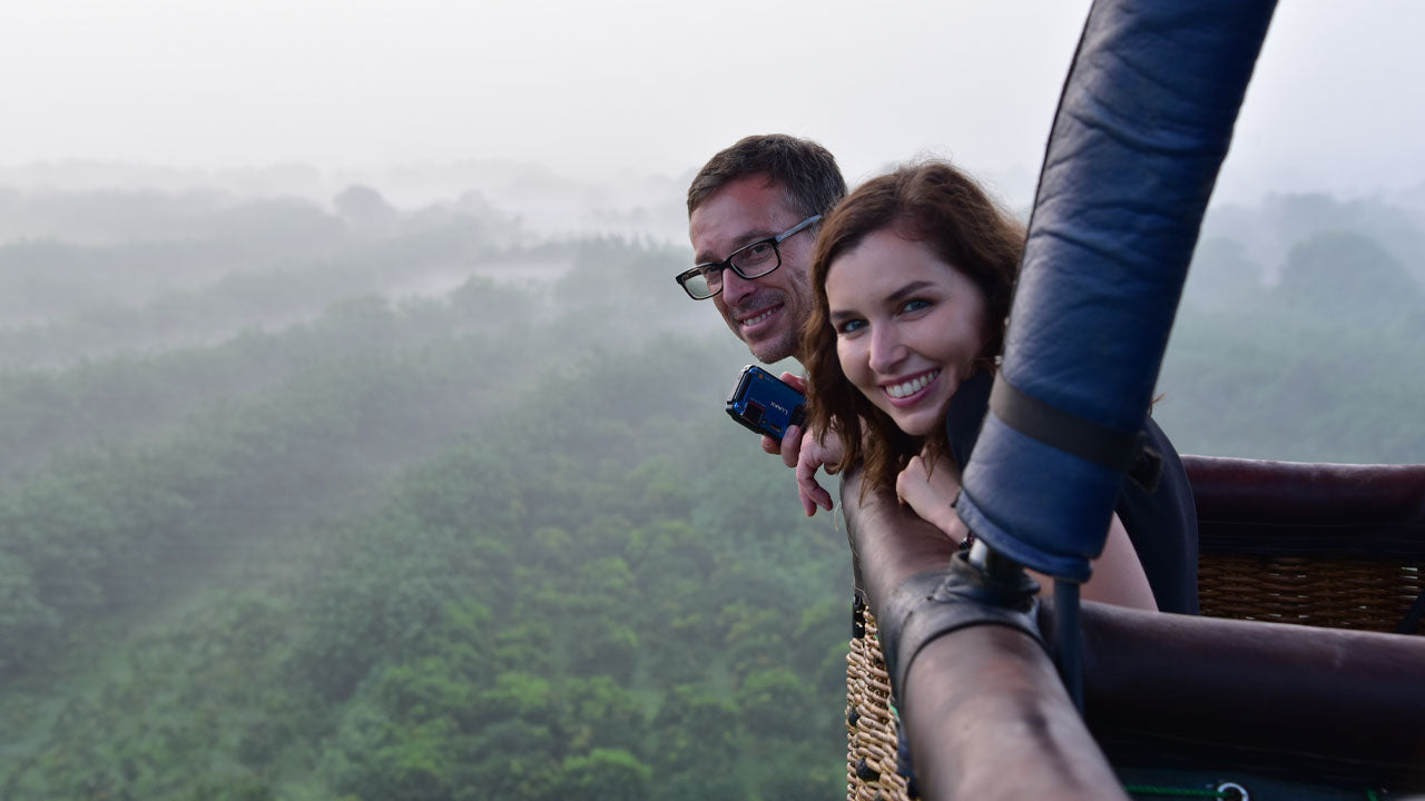 Excursión en globo aerostático desde Kandalama