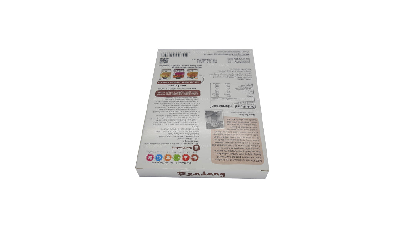 Pasta rendang indonesia de MA's Kitchen (75 g)