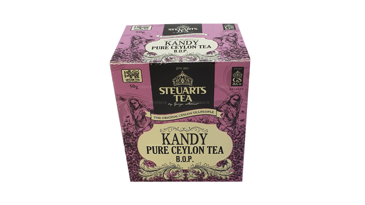 Té de hojas Kandy BOP de George Steuart (50 g)