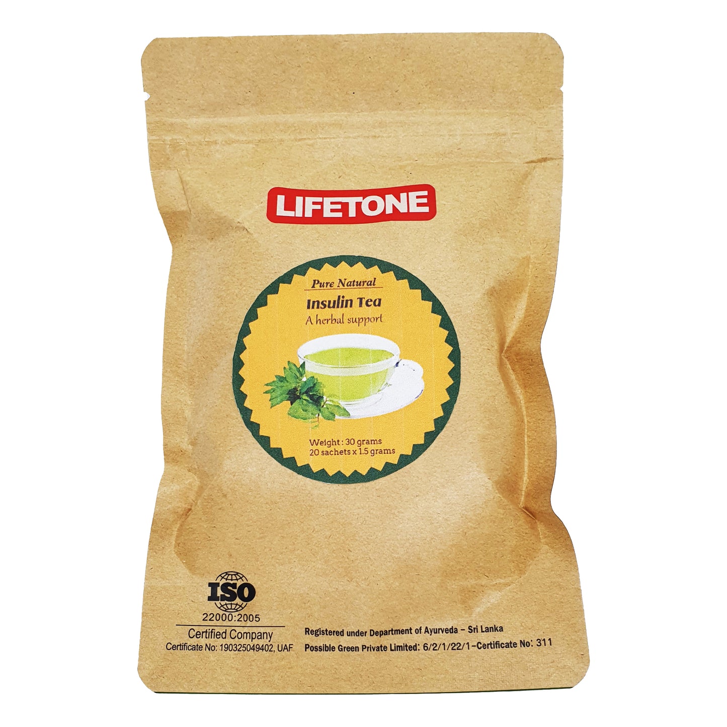 Té de insulina Lifetone (40 g)