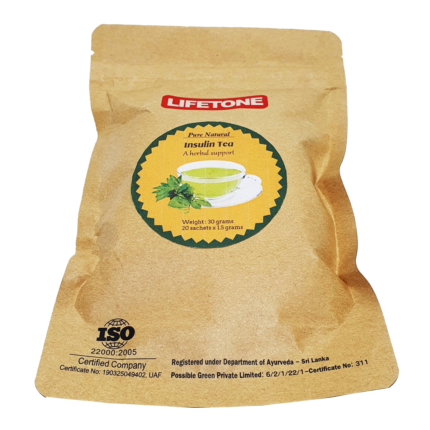 Té de insulina Lifetone (40 g)