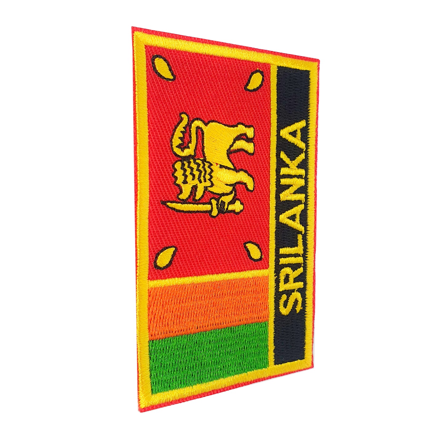 Lakpura Sri Lanka National Flag Fabric Badge