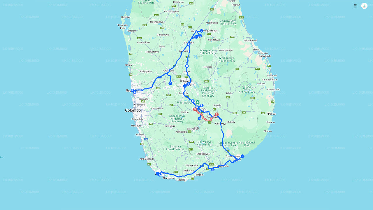 La encantadora Sri Lanka (18 días)