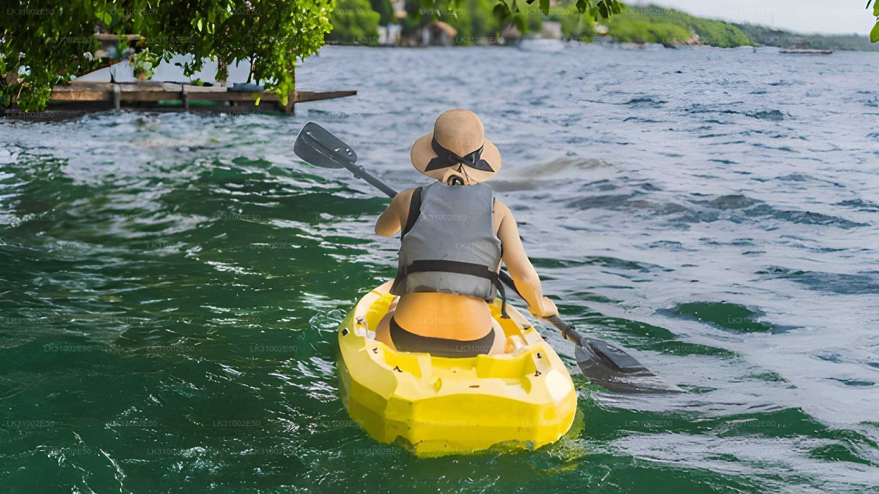 Kayak en la laguna desde Pasikudah