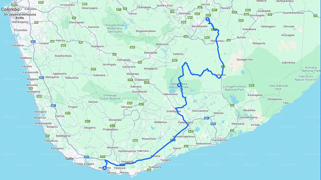 Safari en el Parque Nacional de Udawalawe desde Mirissa