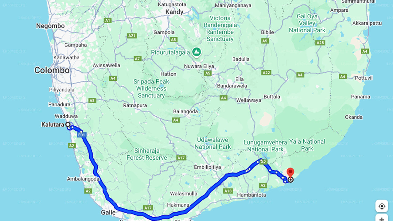 Safari por el Parque Nacional Yala desde Kalutara