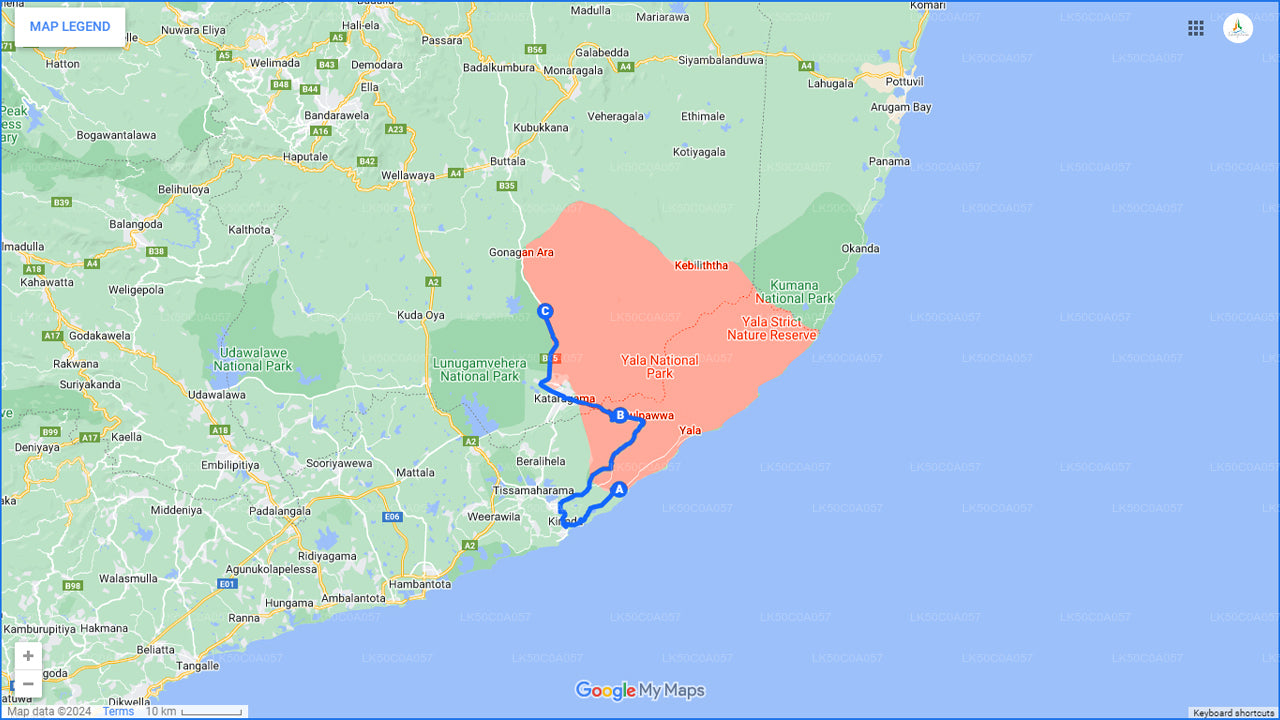 Safari privado en el Parque Nacional de Yala