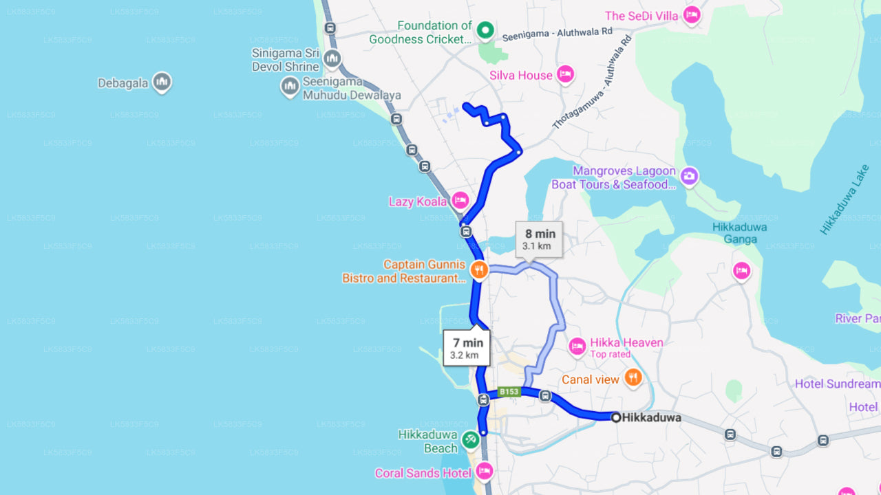 Snorkel desde Hikkaduwa