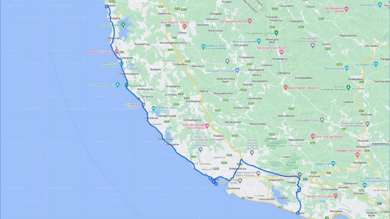 Lo más destacado de la costa sur desde Ahangama