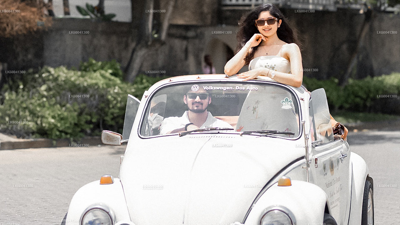 Recorrido por la ciudad de Galle y sus alrededores en un coche clásico