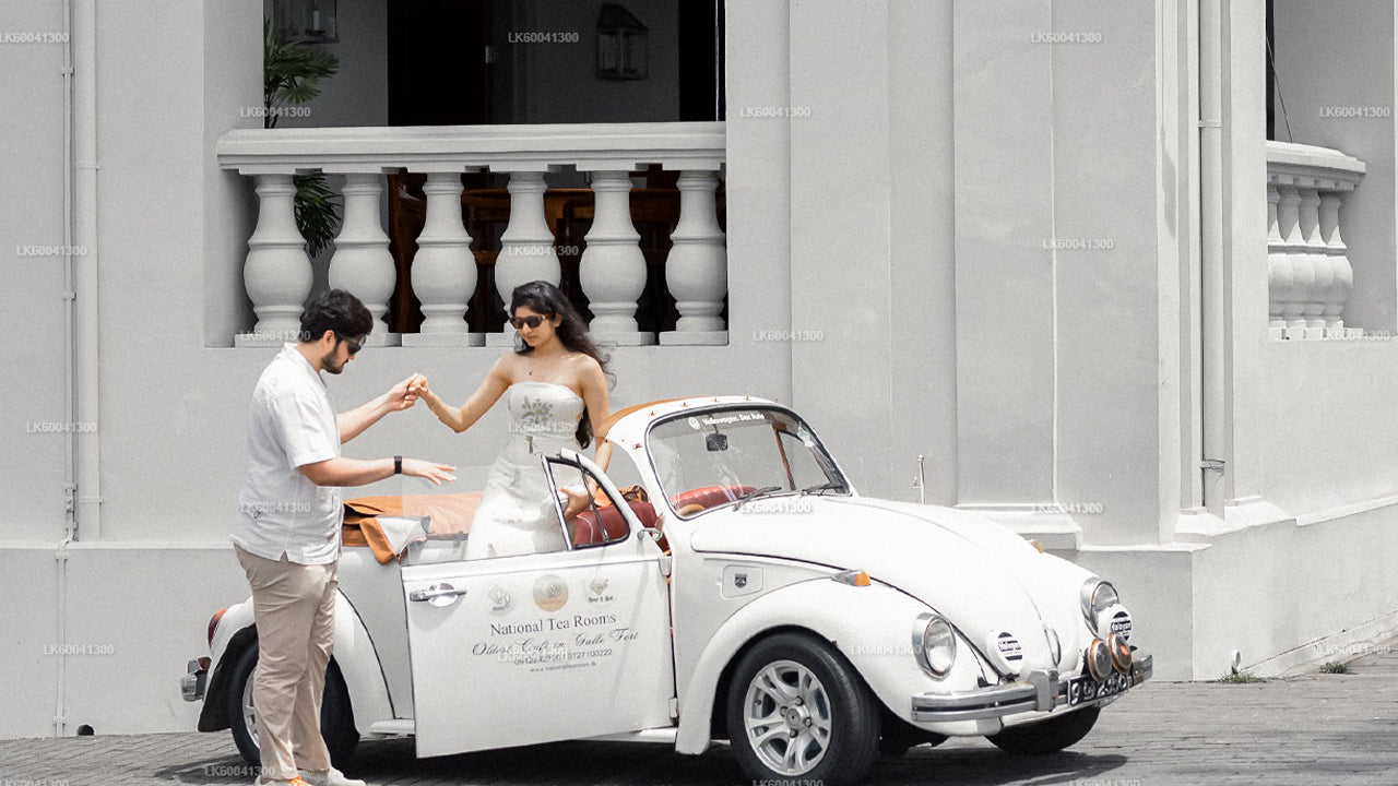 Recorrido por la ciudad de Galle y sus alrededores en un coche clásico