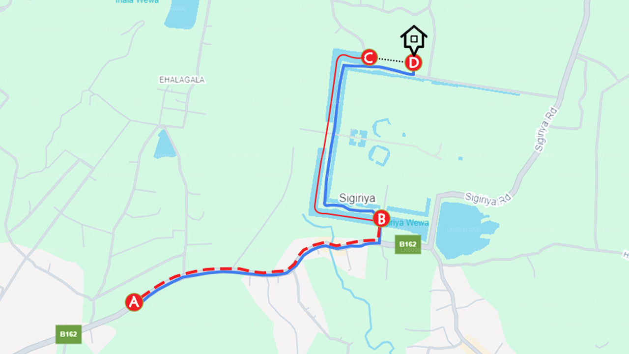 Visita al pueblo de Sigiriya y almuerzo