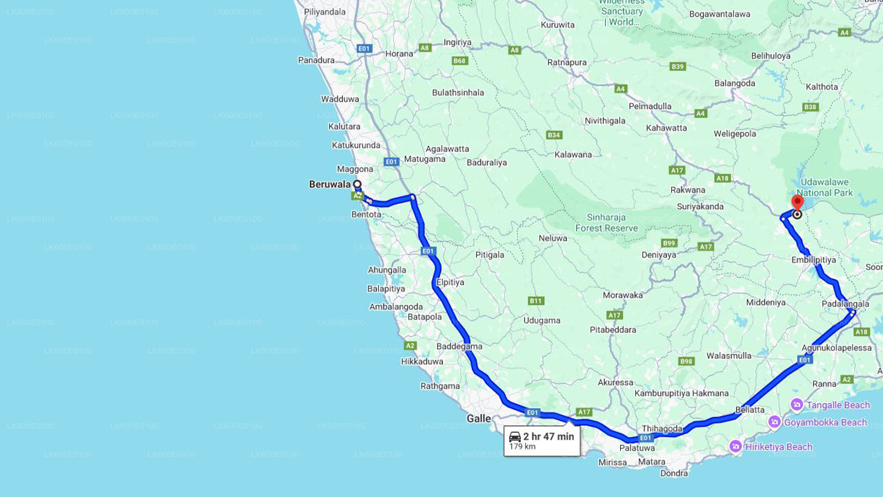 Safari en el Parque Nacional de Udawalawe desde Beruwala