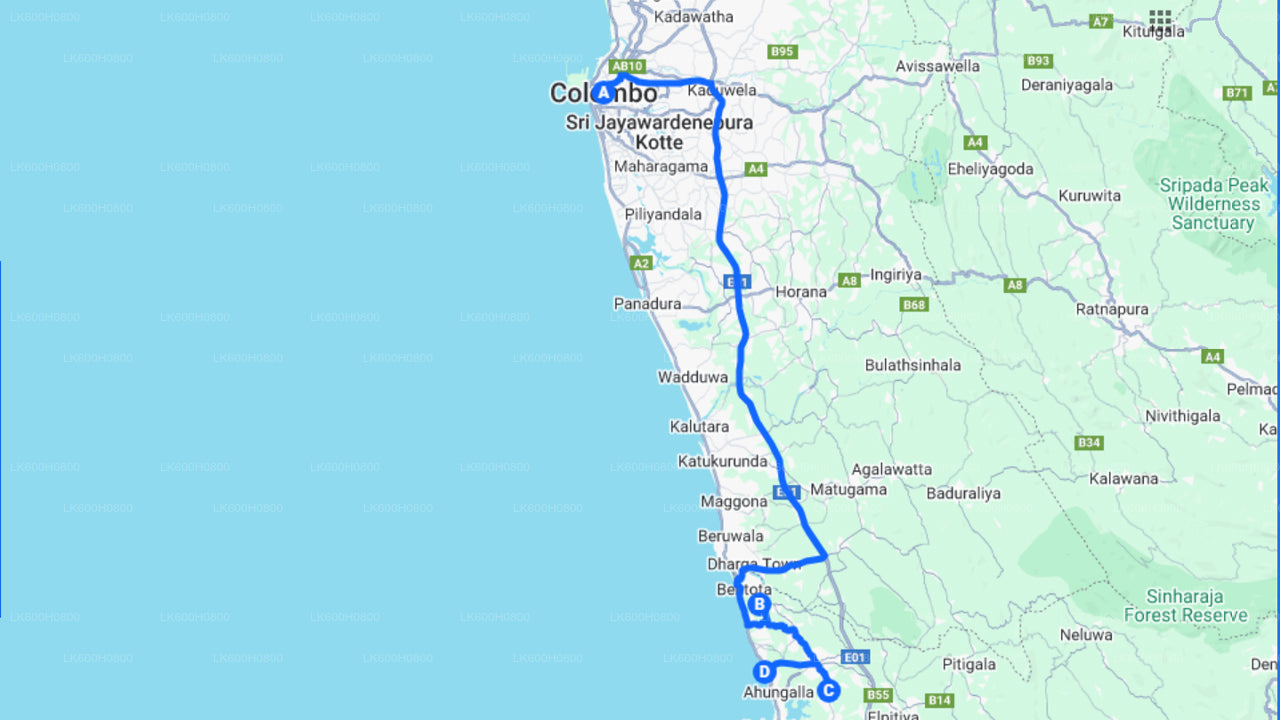 Bentota City Tour from Colombo