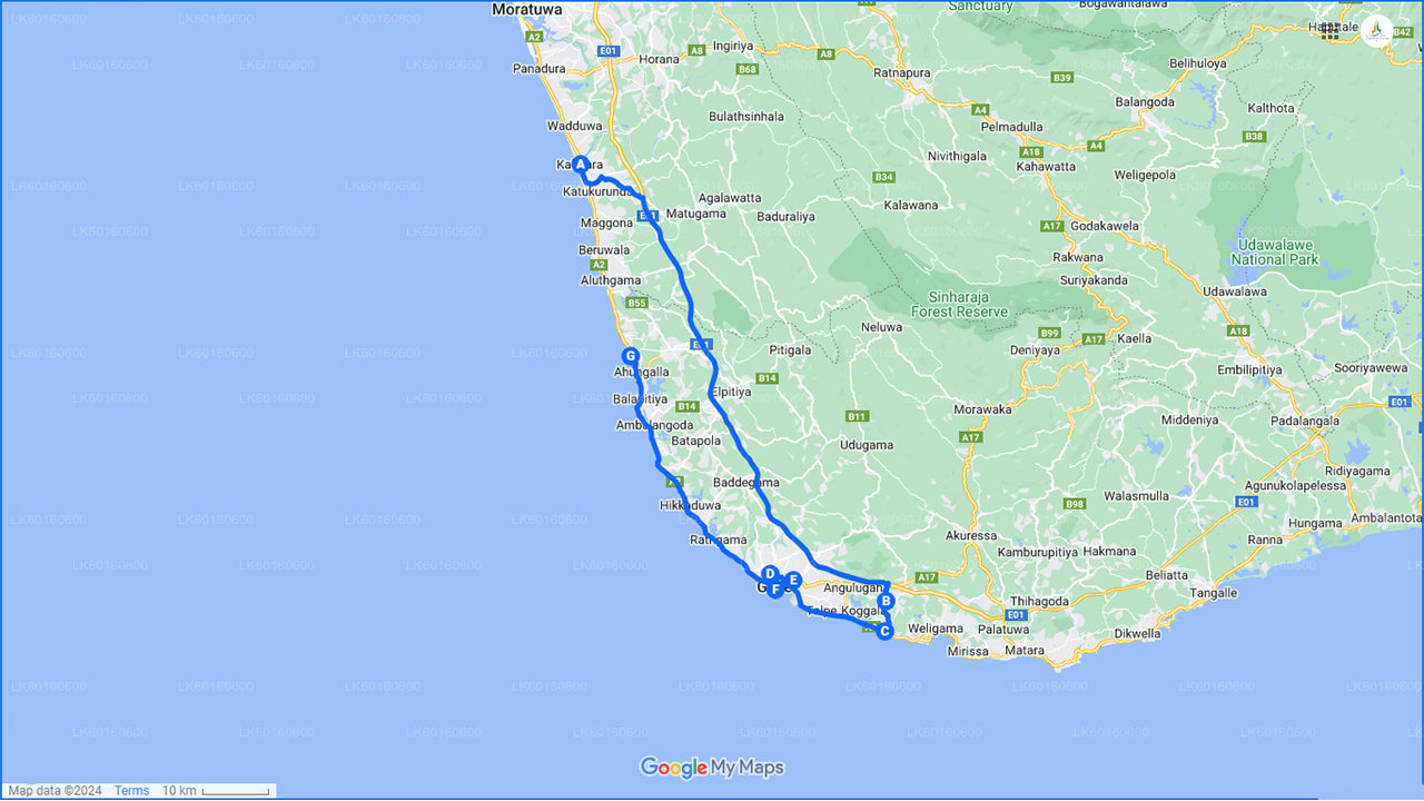 Lo más destacado de la costa sur de Kalutara