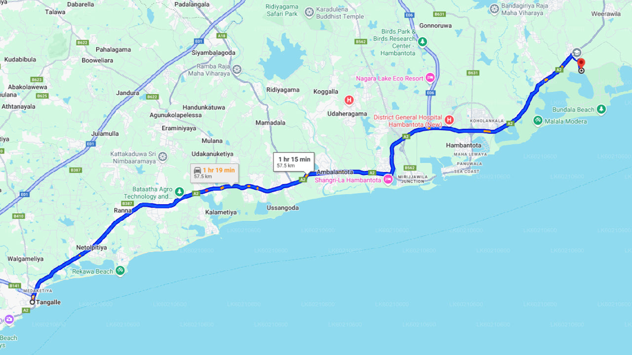 Safari por el Parque Nacional Udawalawe desde Ahangama