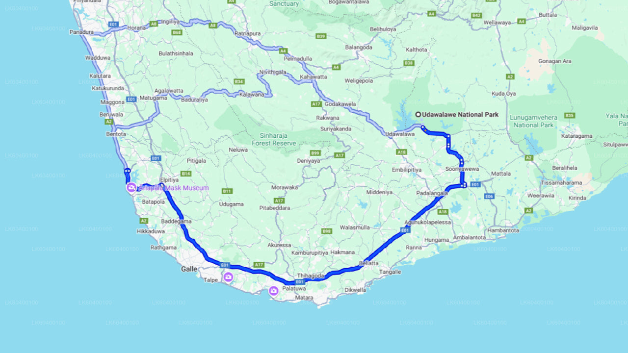 Safari en el Parque Nacional Udawalawe desde Ahungalla