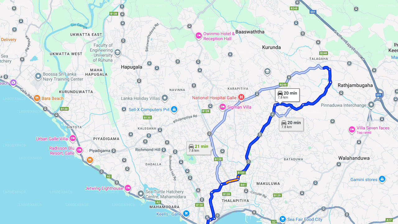 Taller tradicional de gemas y joyería de Galle