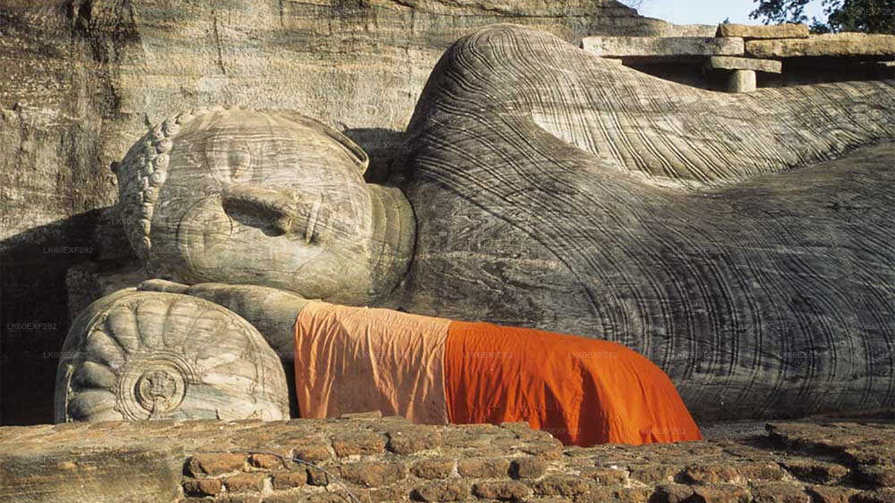 Traslado privado de Sigiriya a Pasikudah con recorrido por la ciudad antigua de Polonnaruwa