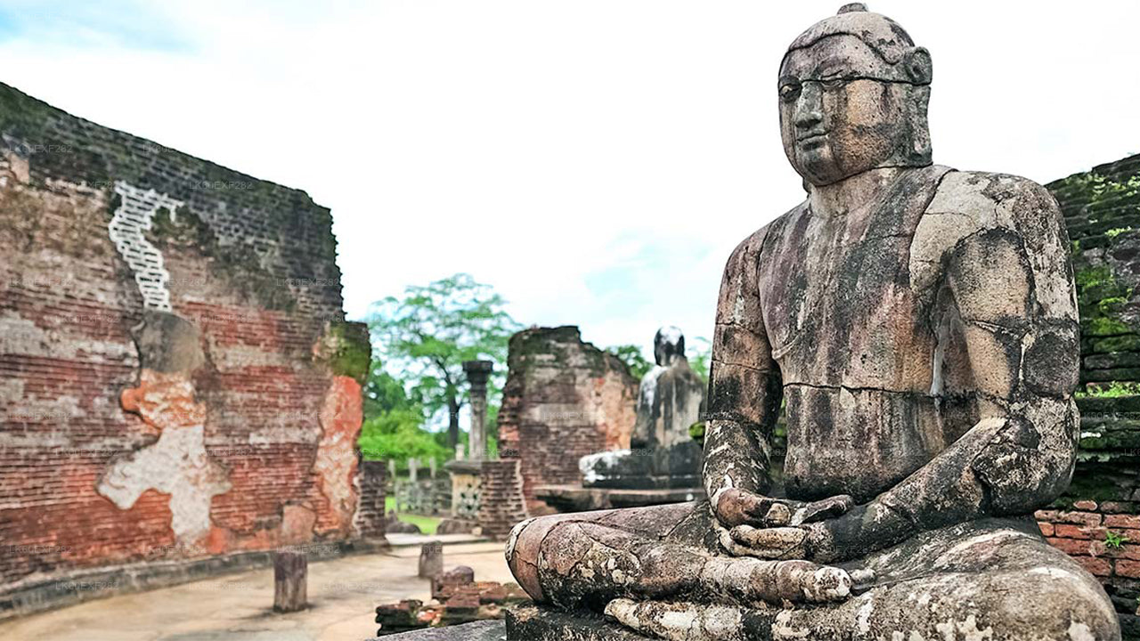 Traslado privado de Sigiriya a Pasikudah con recorrido por la ciudad antigua de Polonnaruwa