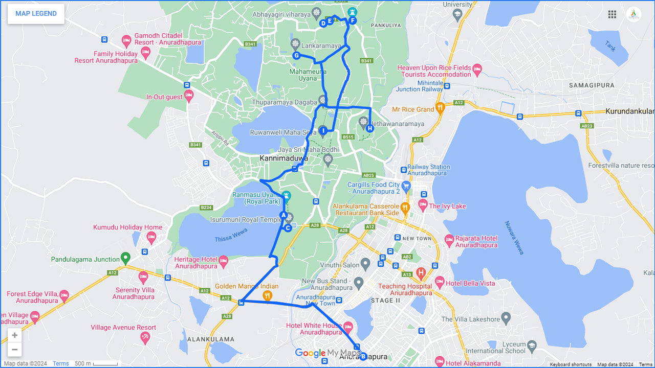 Ciclismo desde Anuradhapura