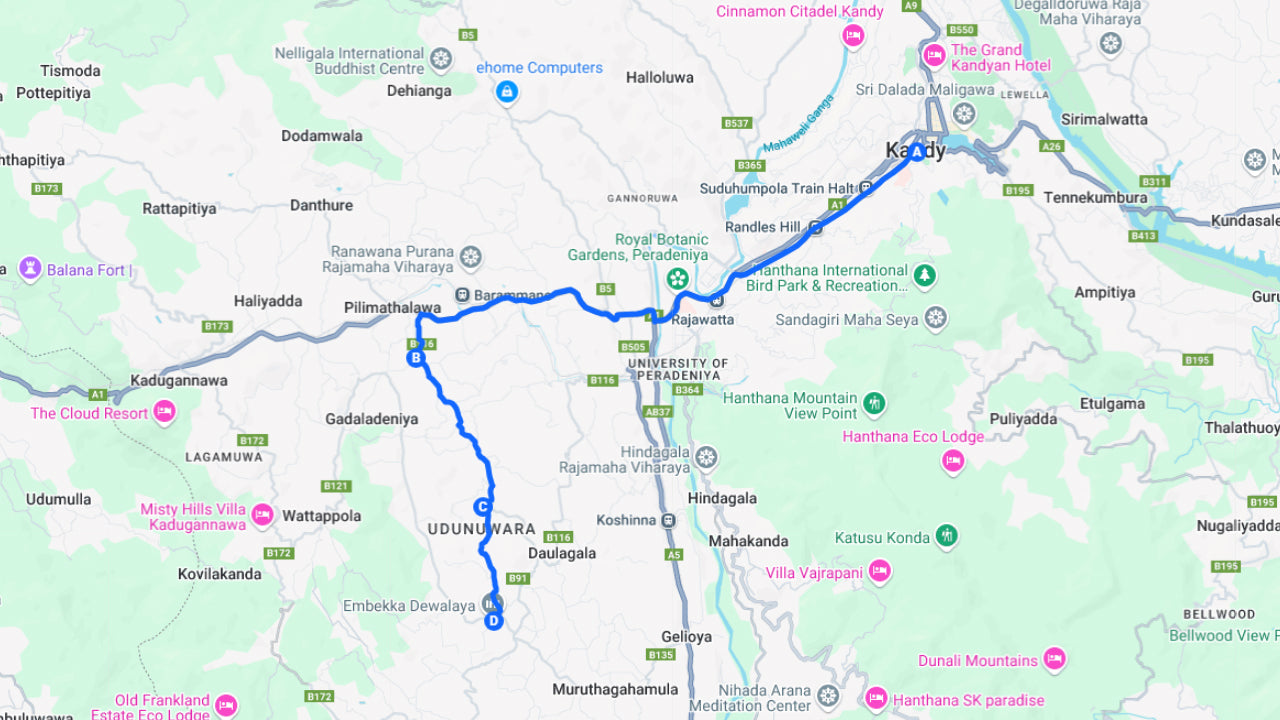 Tour en bicicleta por 3 Temple Loop desde Kandy