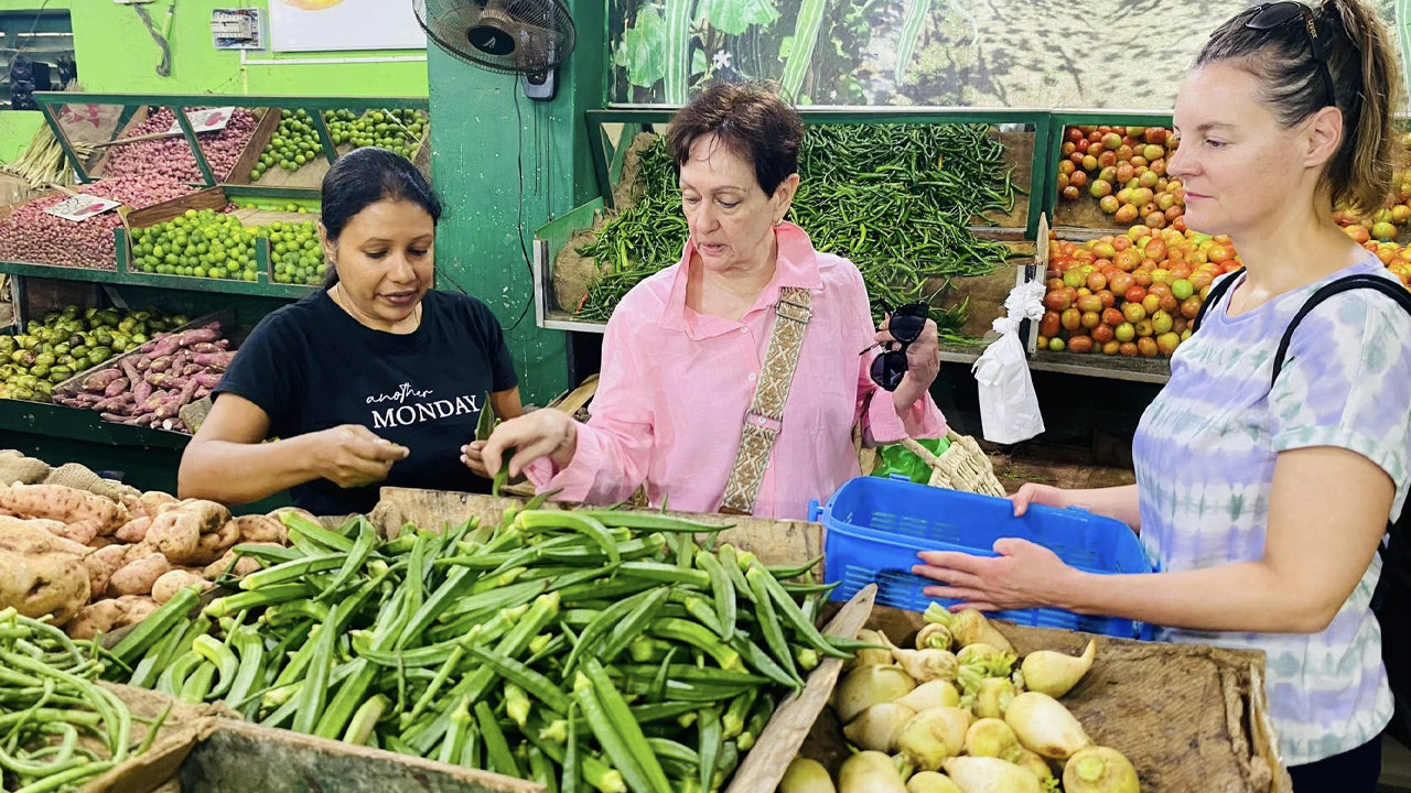 Visita al mercado y clase de cocina desde Colombo