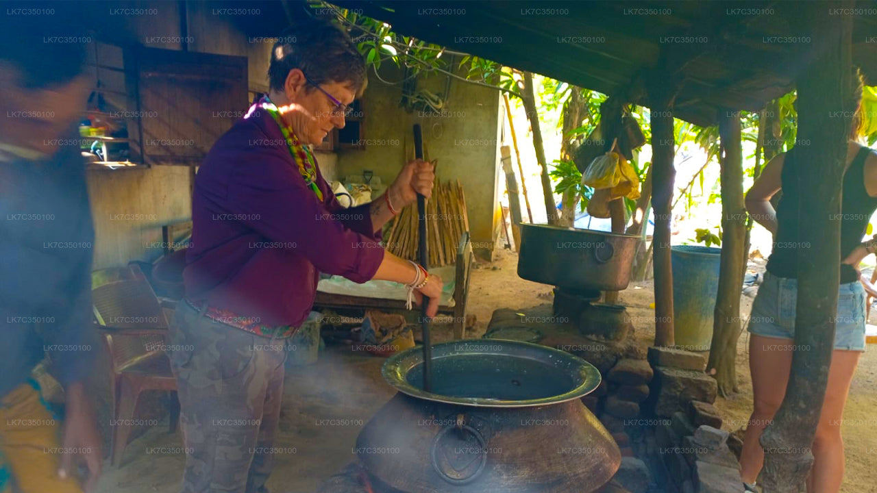 Experiencia en el procesamiento de cuajada de Tissamaharama