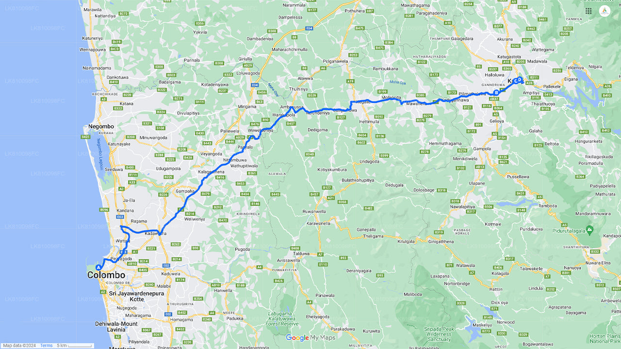 Excursión a la ciudad de Kandy desde el puerto de Colombo