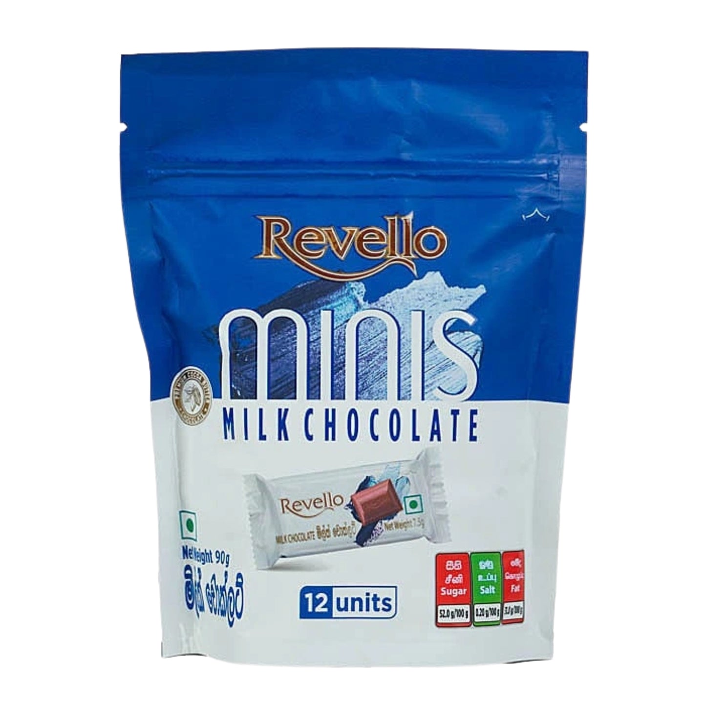 Revello Mini Milk Chocolates (90g) 12 Units