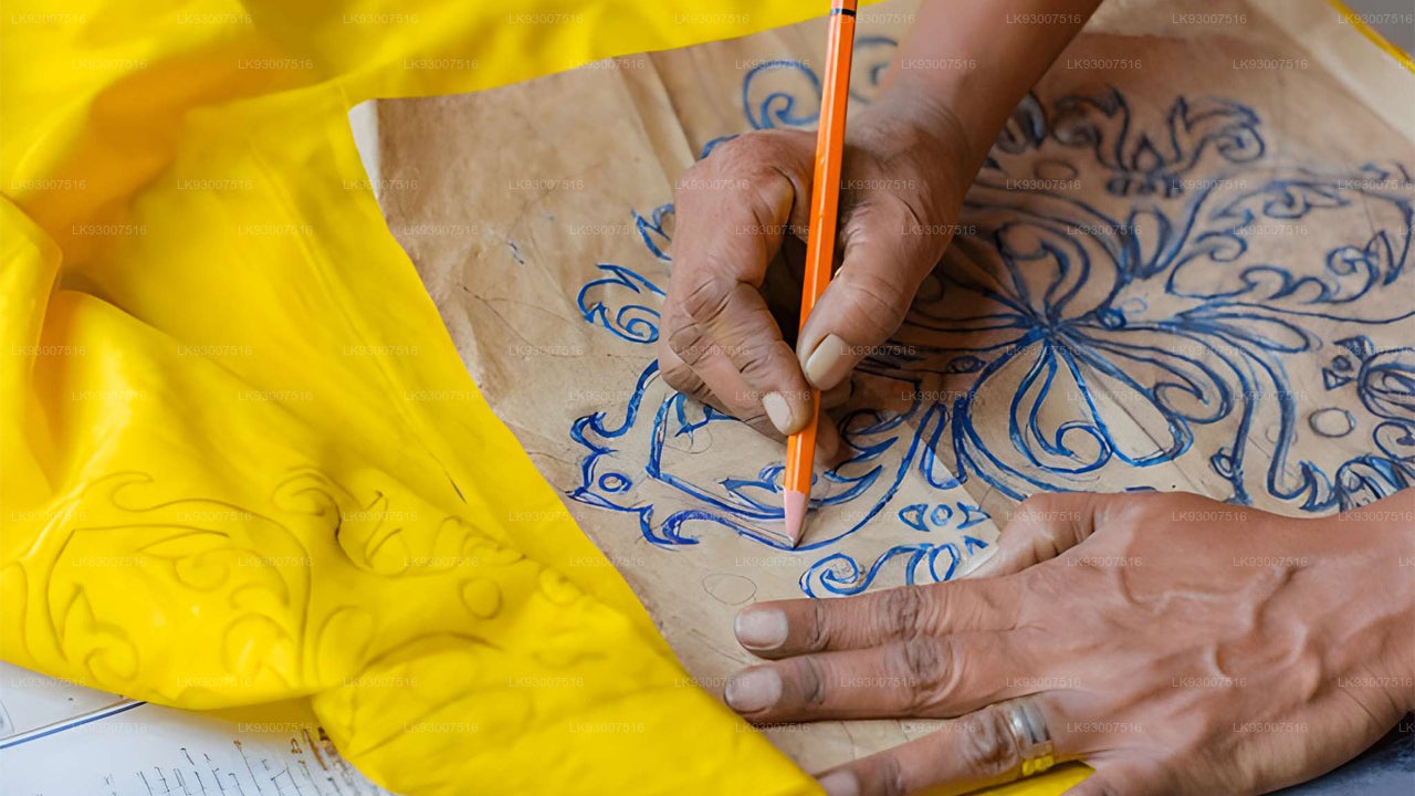 Experiencia de fabricación de batik en Koggala