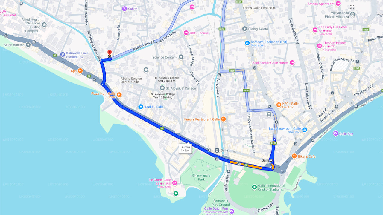 Taller de gemas y joyas de Galle