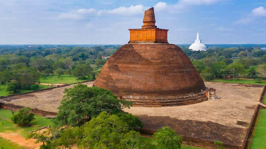 Ciudad sagrada de Anuradhapura desde Colombo