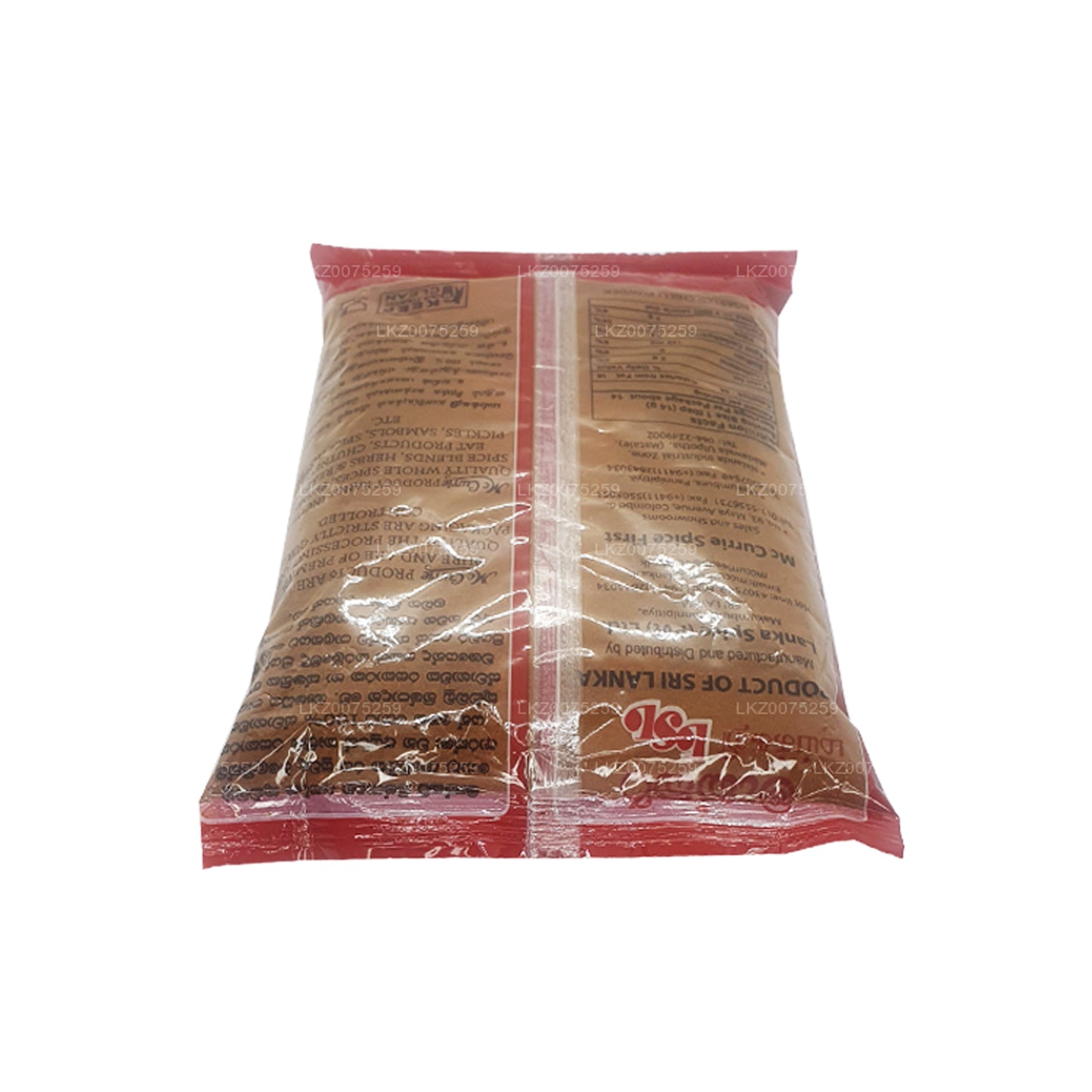 Guindilla tostada en polvo Mc Currie