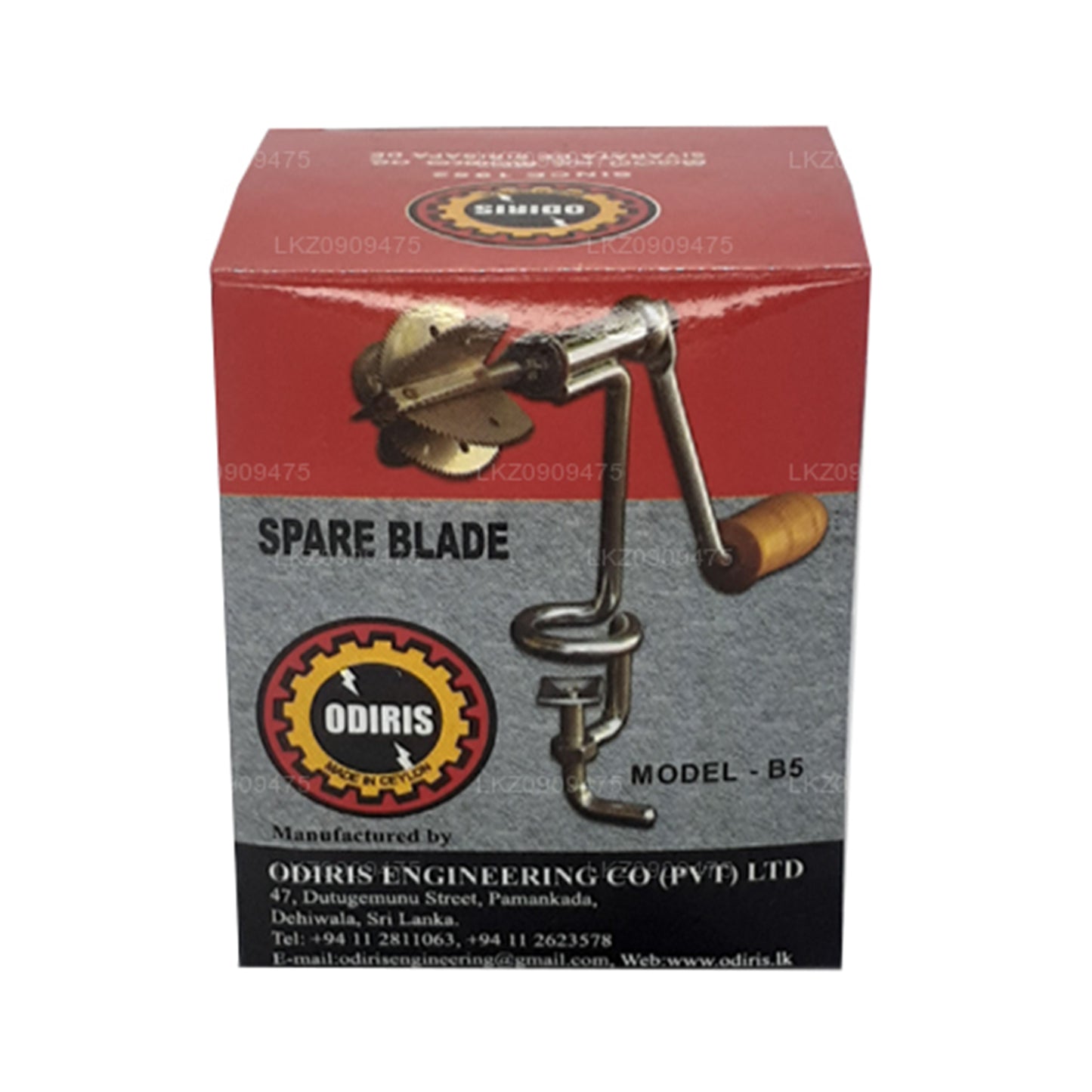 Cuchilla de repuesto para raspador de coco Odiris