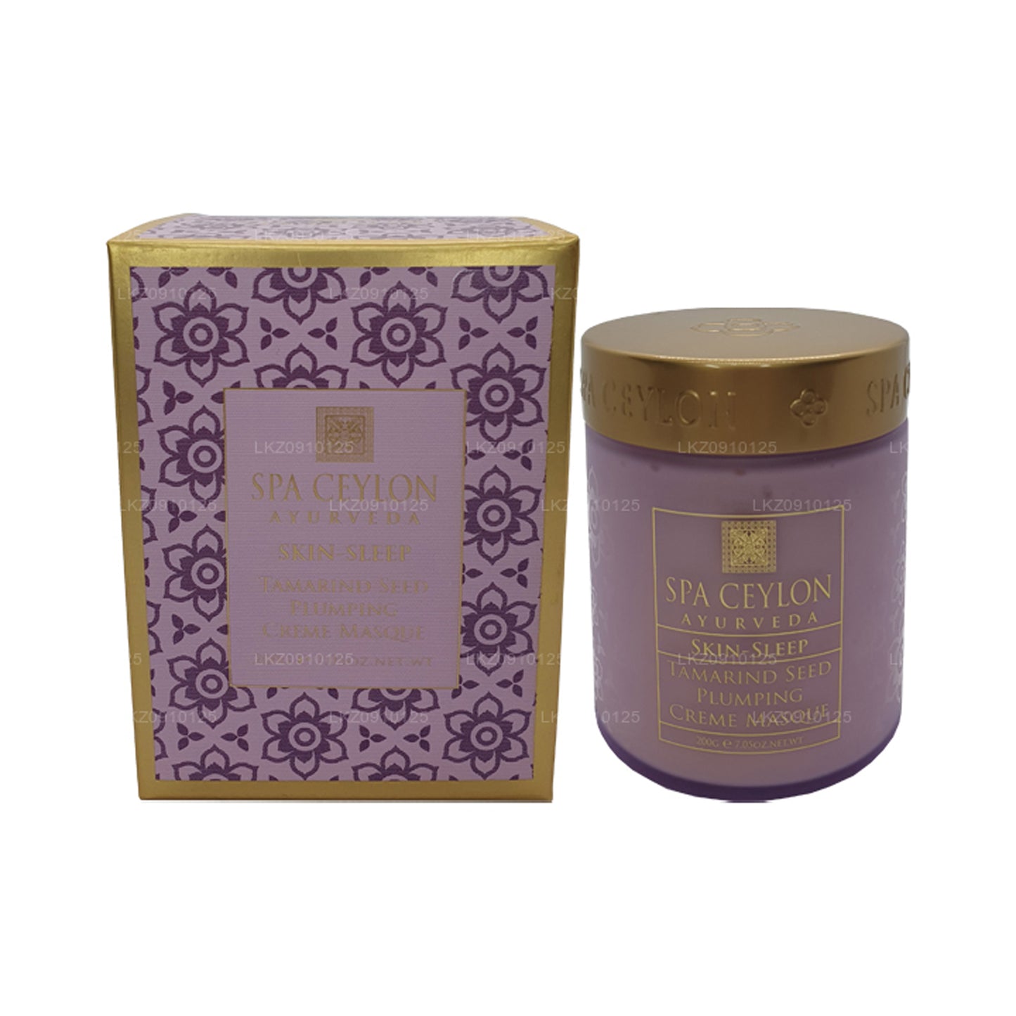 Mascarilla rellenadora Spa Ceylon Skin Sleep con semillas de tamarindo (200 g)