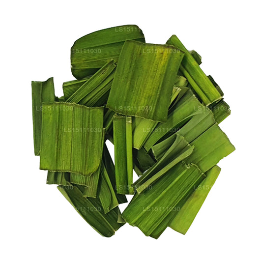 Hojas deshidratadas de Pandan Rampe de Lakpura