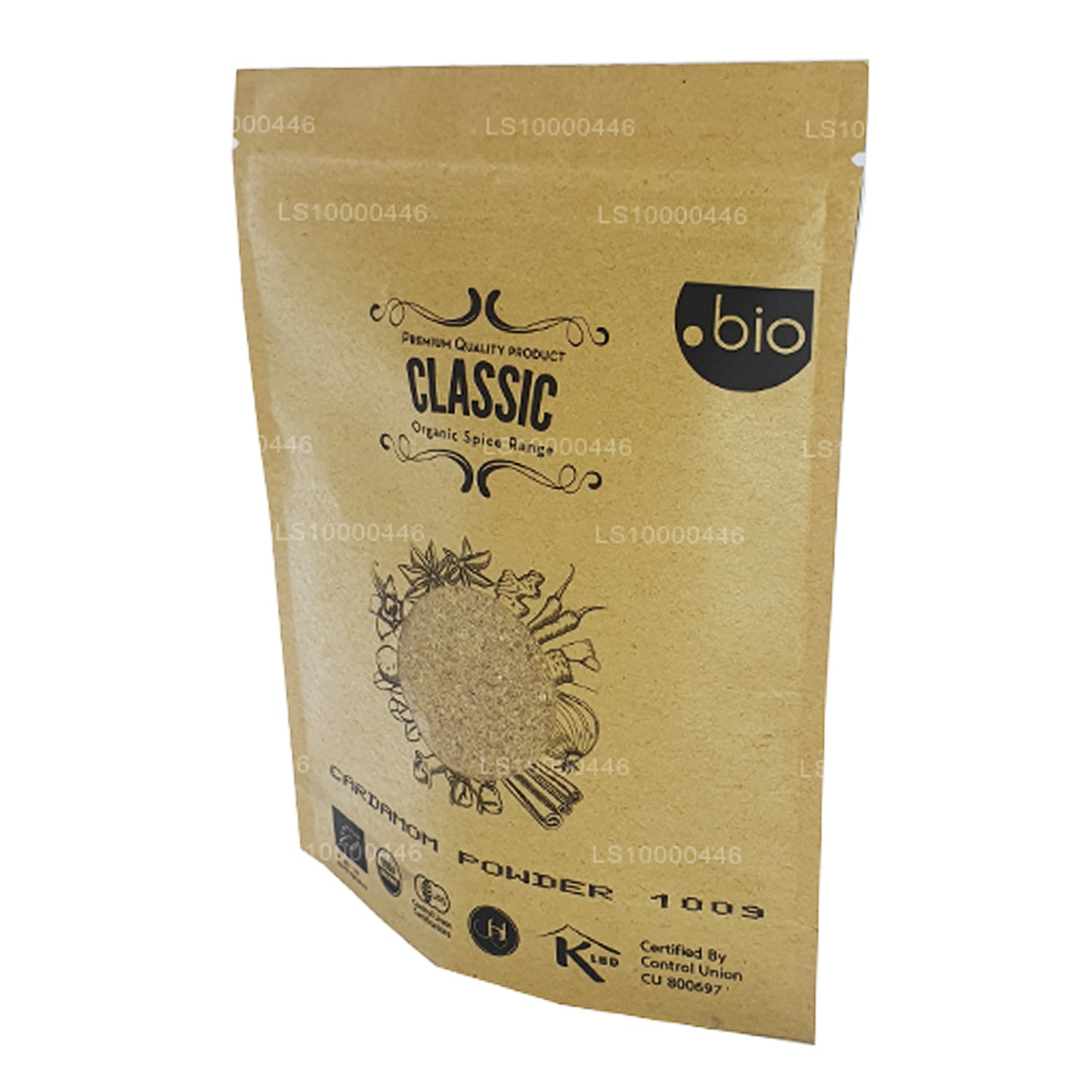 Polvo de cardamomo orgánico Lakpura