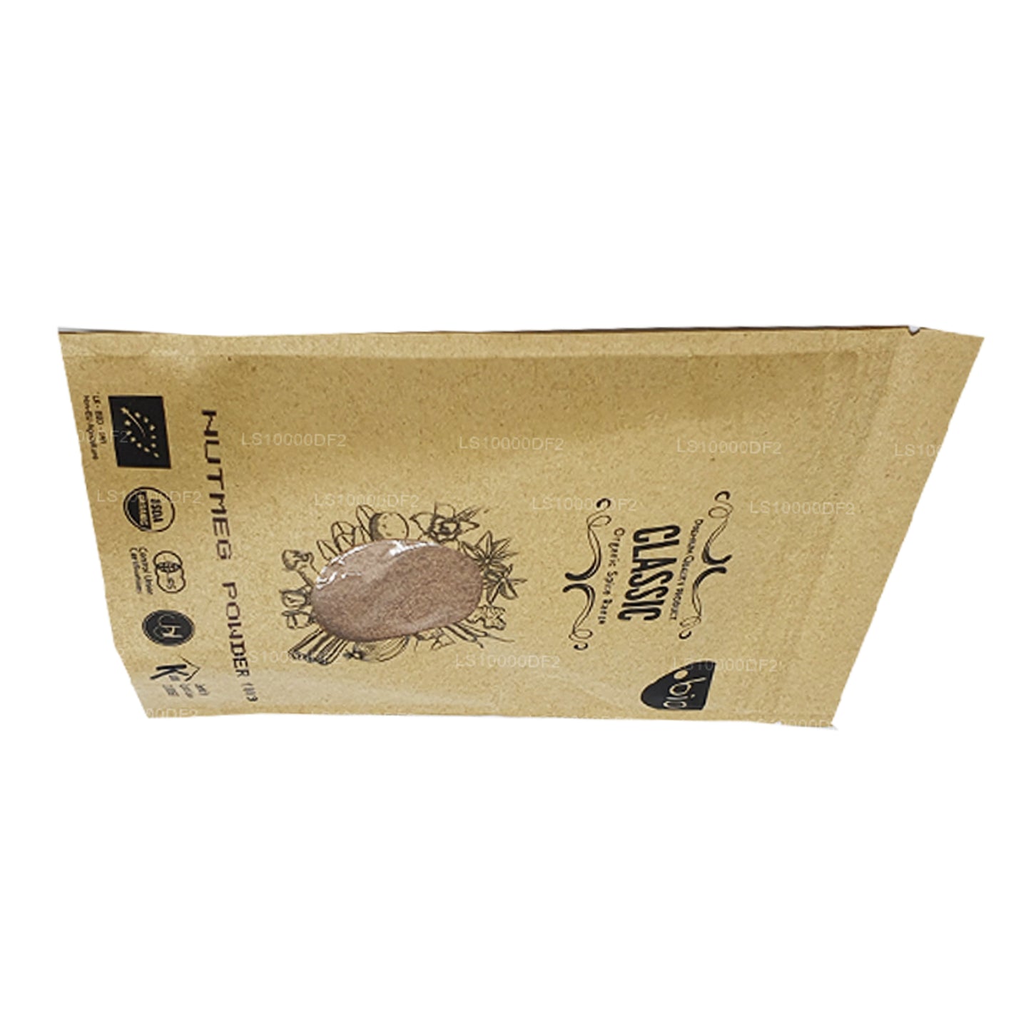 Polvo de nuez moscada orgánica Lakpura