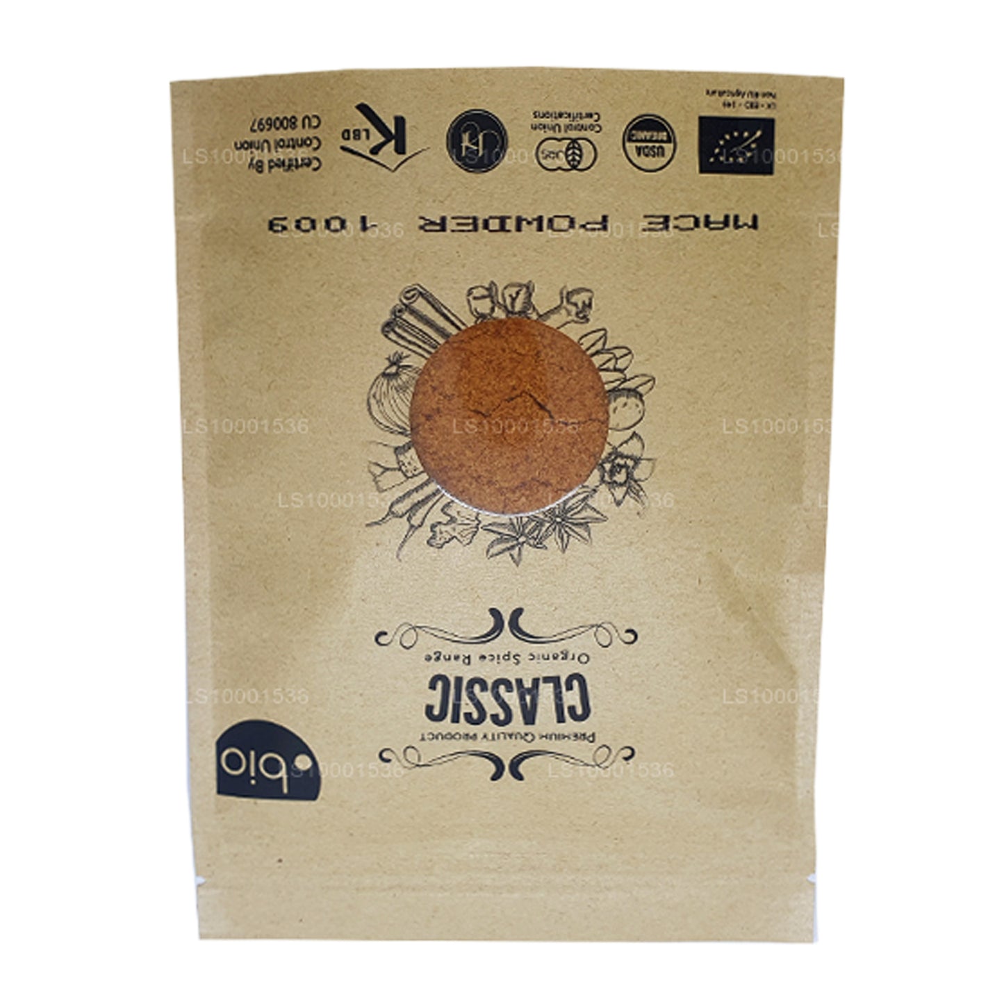 Polvo de maza orgánico Lakpura