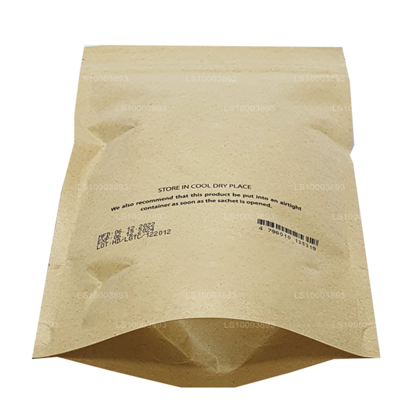 Hierba de limón orgánica Lakpura seca