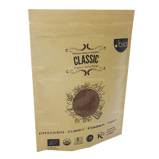 Polvo de pollo al curry orgánico Lakpura